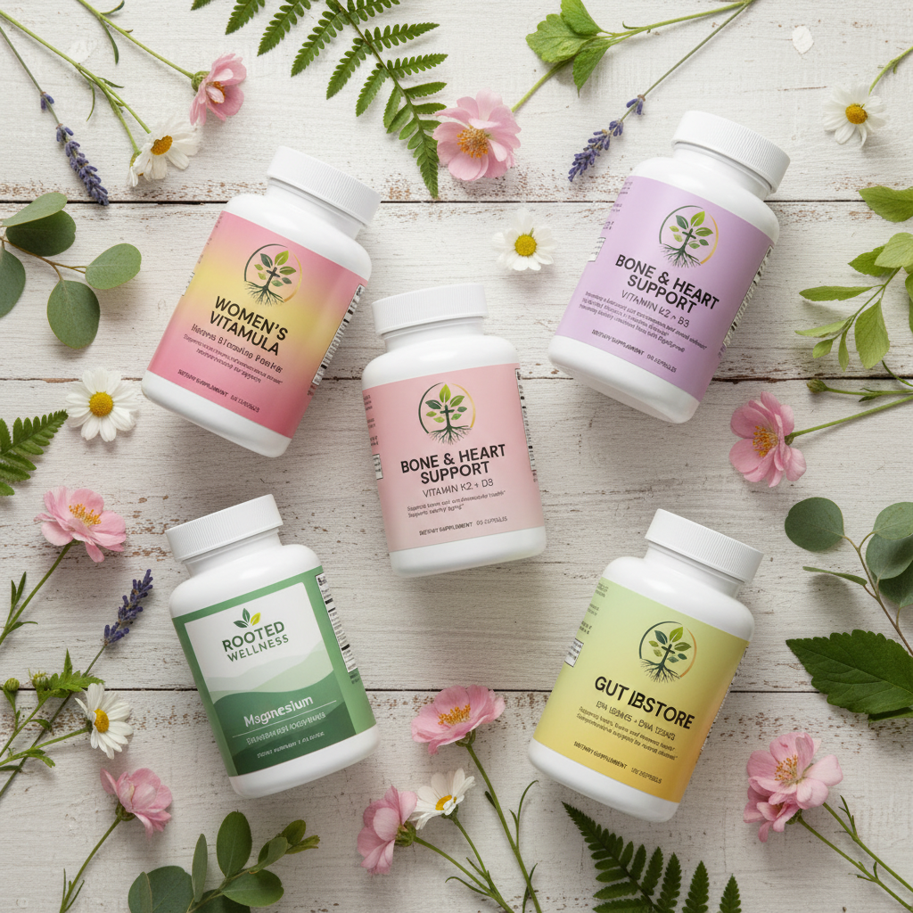 Rooted Midlife Bundle for Women - Floral