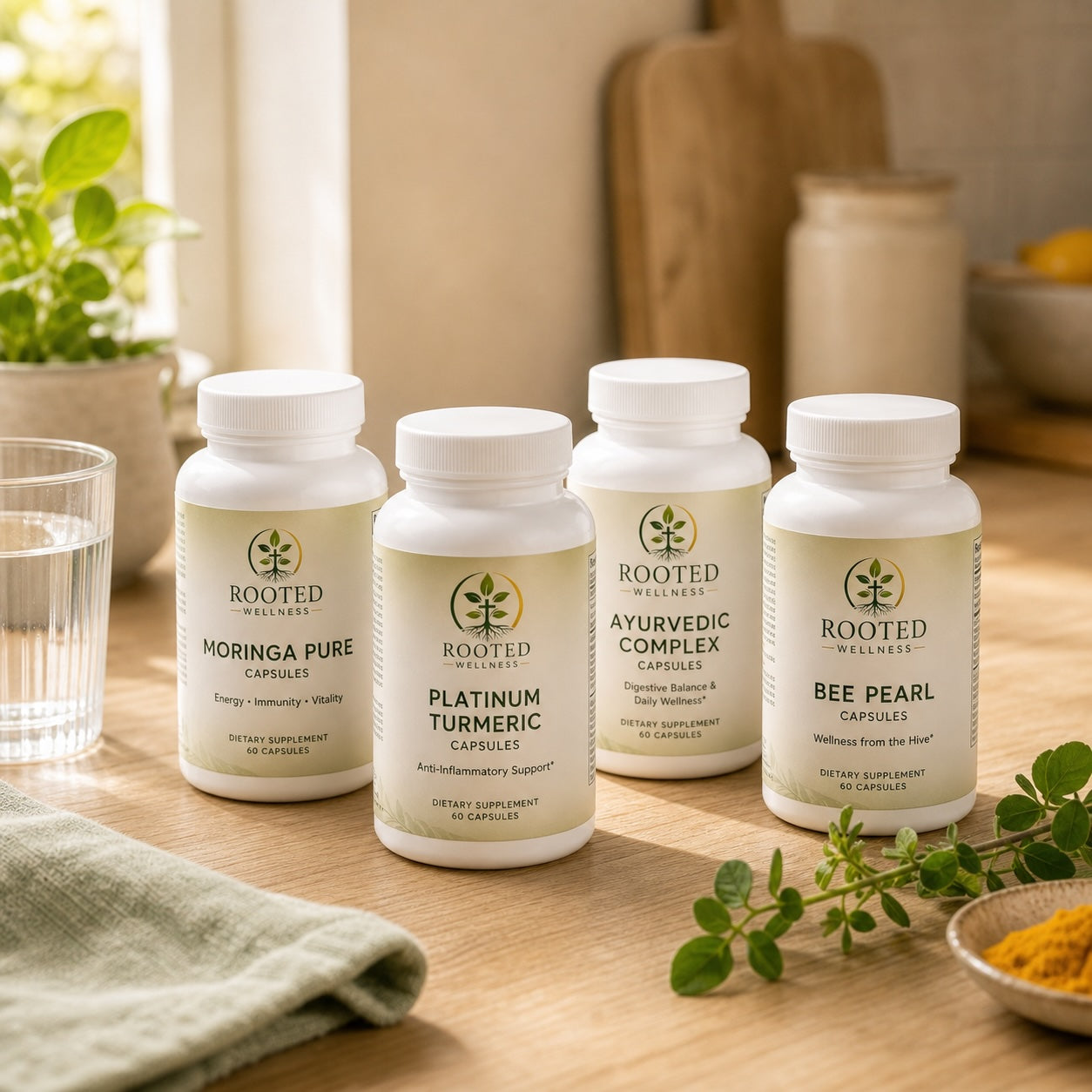 Rooted Wellness Daily Bundle