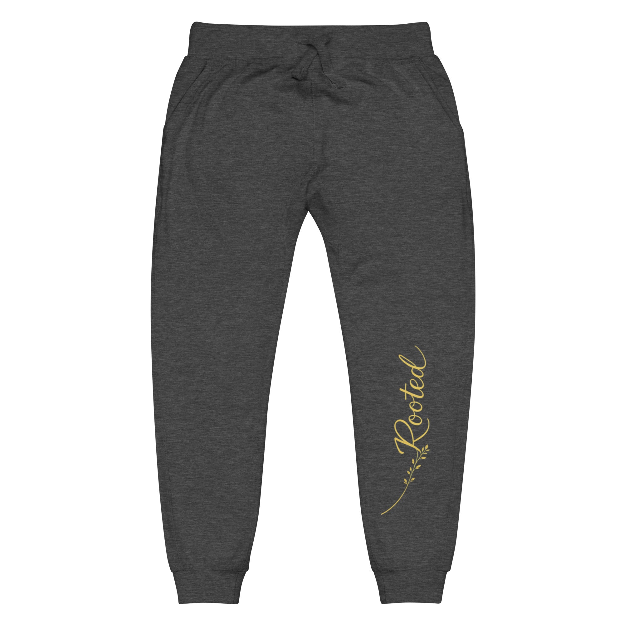 Unisex Fleece Sweatpants sweatpants — unisex fleece sweatpants organic cotton sustainable loungewear apparel, alternate view
