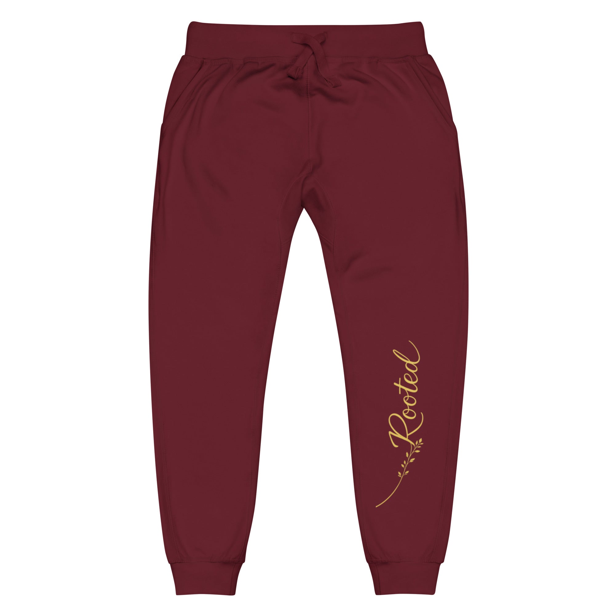 Unisex Fleece Sweatpants sweatpants — unisex fleece sweatpants organic cotton sustainable loungewear apparel, alternate view