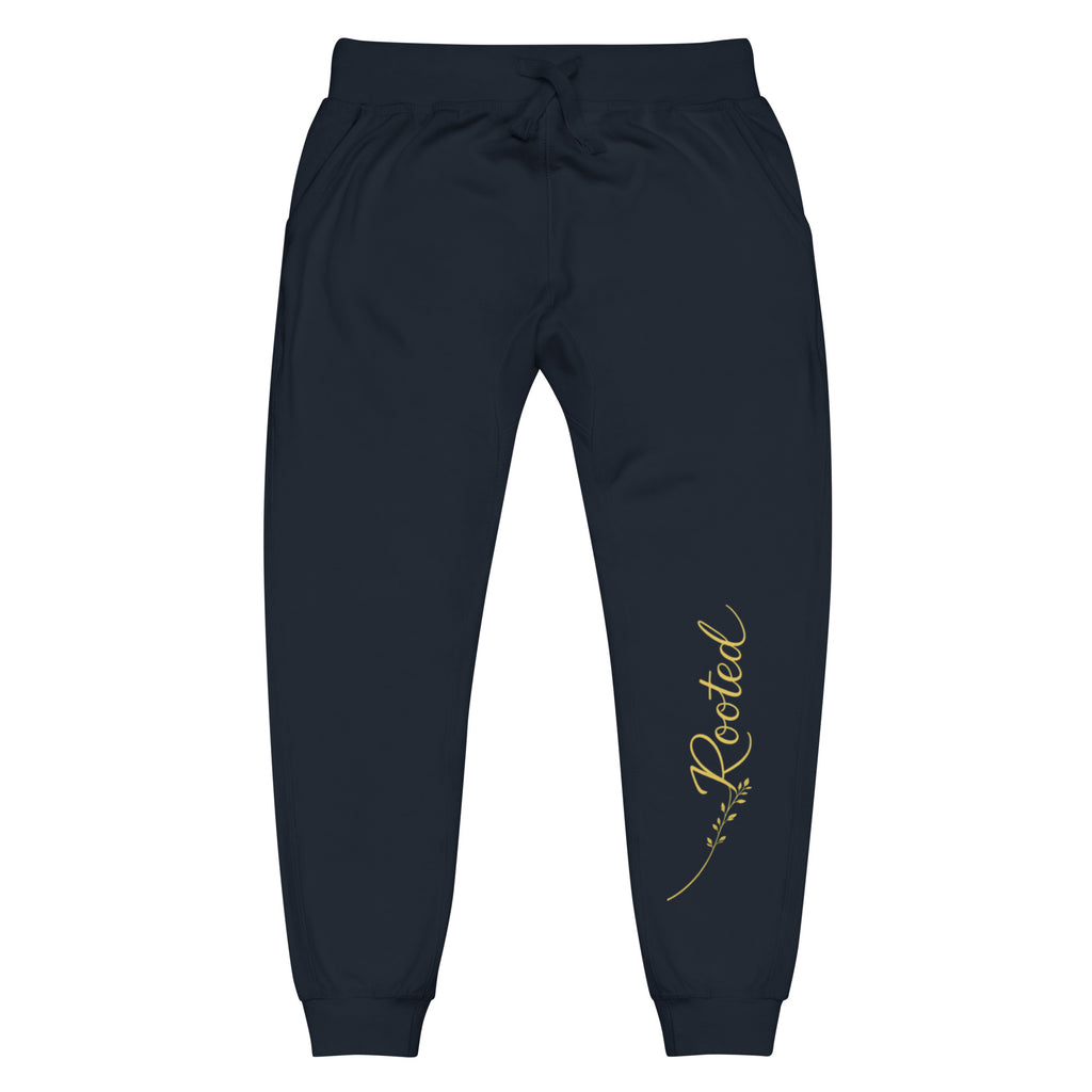 Unisex Fleece Sweatpants sweatpants — unisex fleece sweatpants organic cotton sustainable loungewear apparel, alternate view