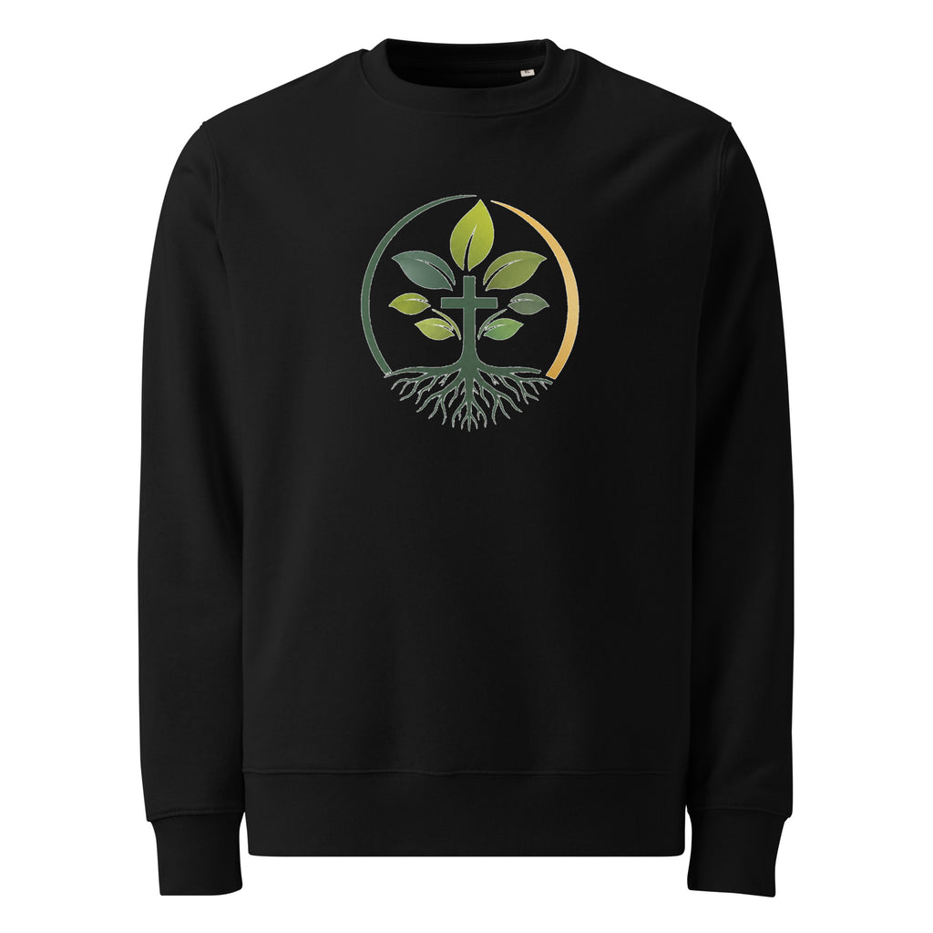 Unisex Organic Sweatshirt sweatshirt — unisex organic cotton sweatshirt sustainable apparel, front view