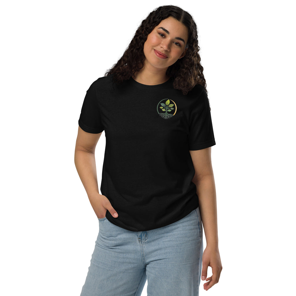 Unisex Staple Eco T-Shirt t-shirt — unisex staple eco t-shirt recycled sustainable cotton apparel, front view