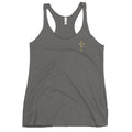 Women's Racerback Tank tank top — women's racerback organic cotton tank top sustainable activewear apparel, front view